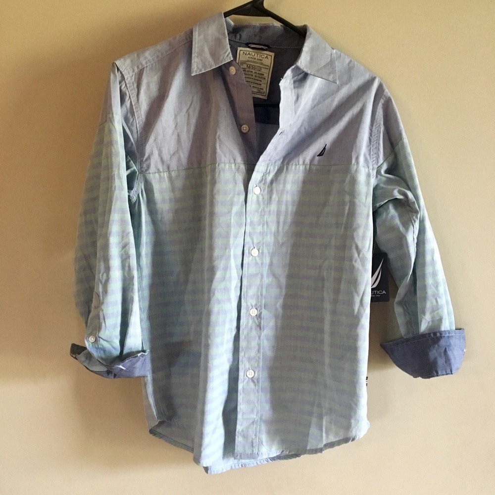 NWT nautica boys shirt